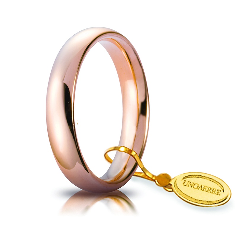 Uno a Erre: Comoda 4 mm oro rosa