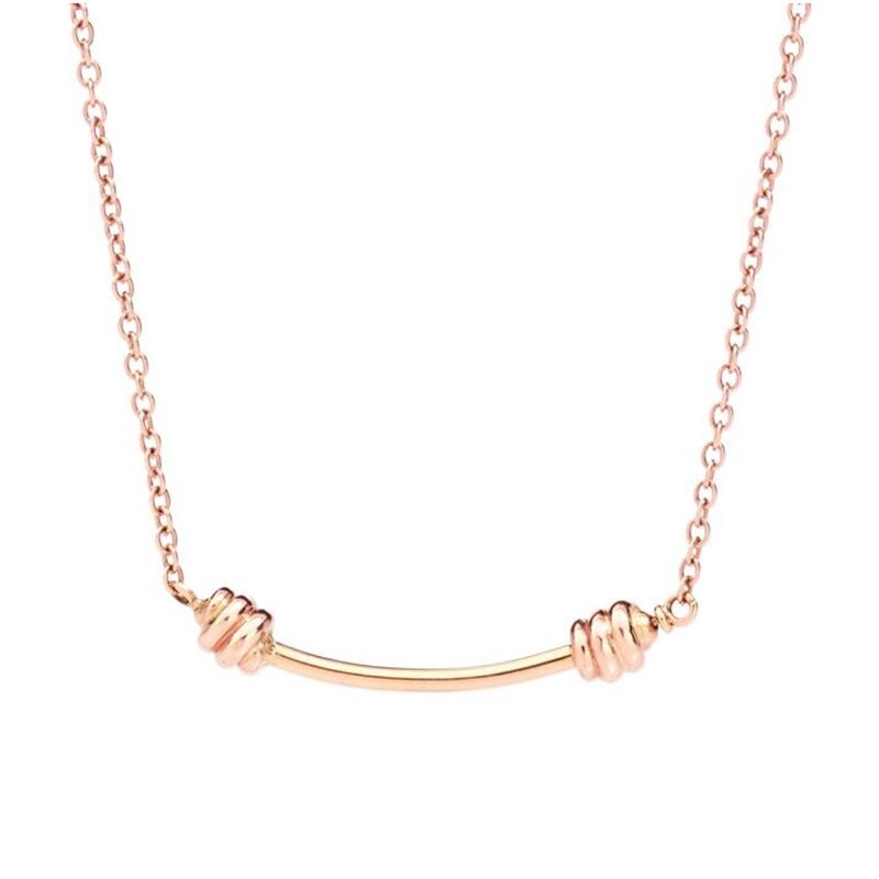 Collana Nodo oro rosa € 610