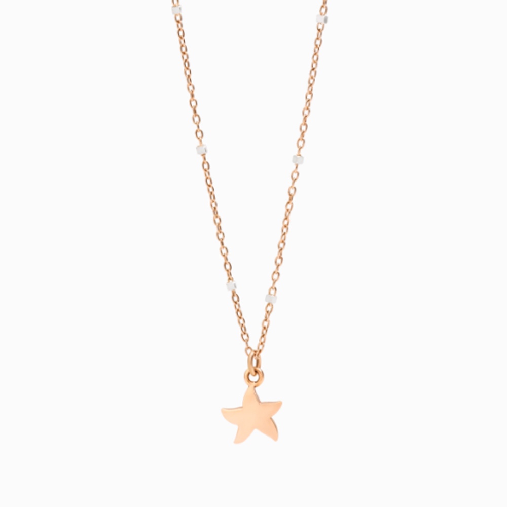 Collana mini Stellina oro rosa € 220