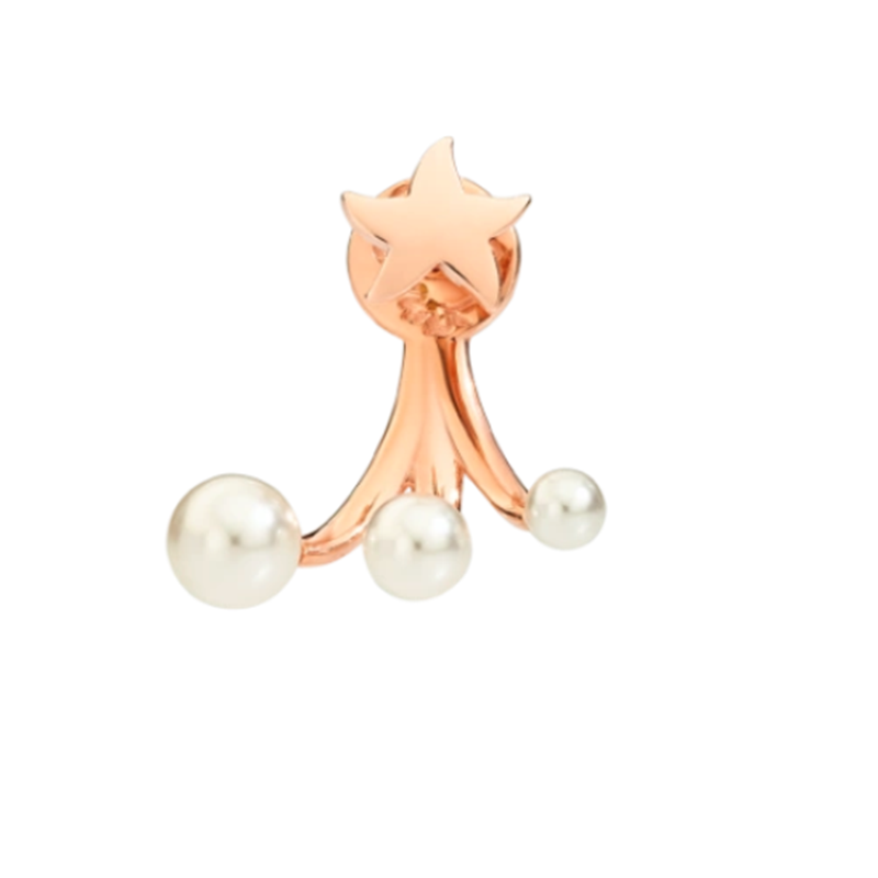 Piercing Stellina oro e Perle di Cristallo € 370