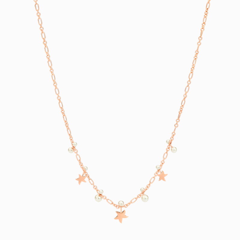 Collana Stellina oro e Perle di Cristallo € 990